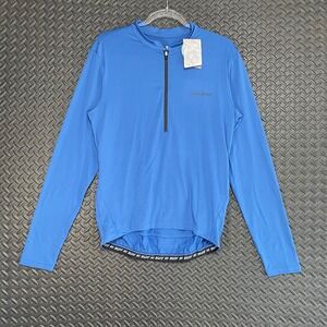 New Baleaf Blue Cycling Jersey Active Wear Comfort UPF50+ Men's‎ Size Large